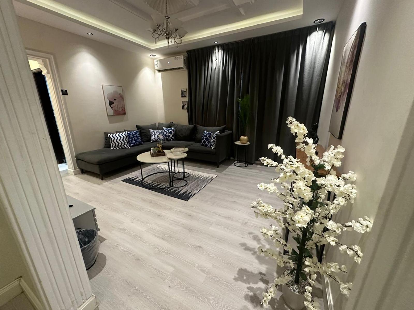 هادئة غرفتين وصالة بدخول ذكي Apartment